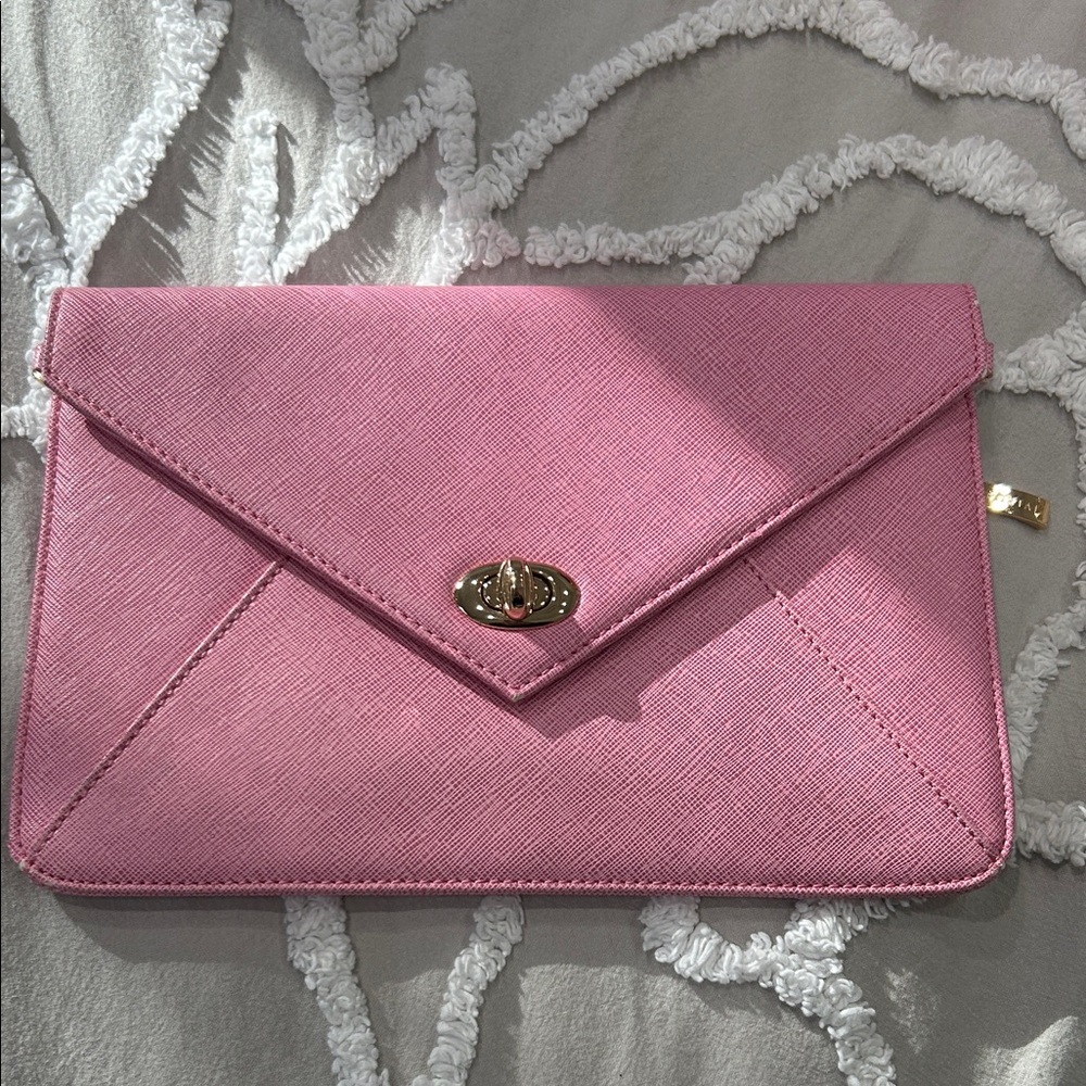 Sorial Pink Envelope Clutch
